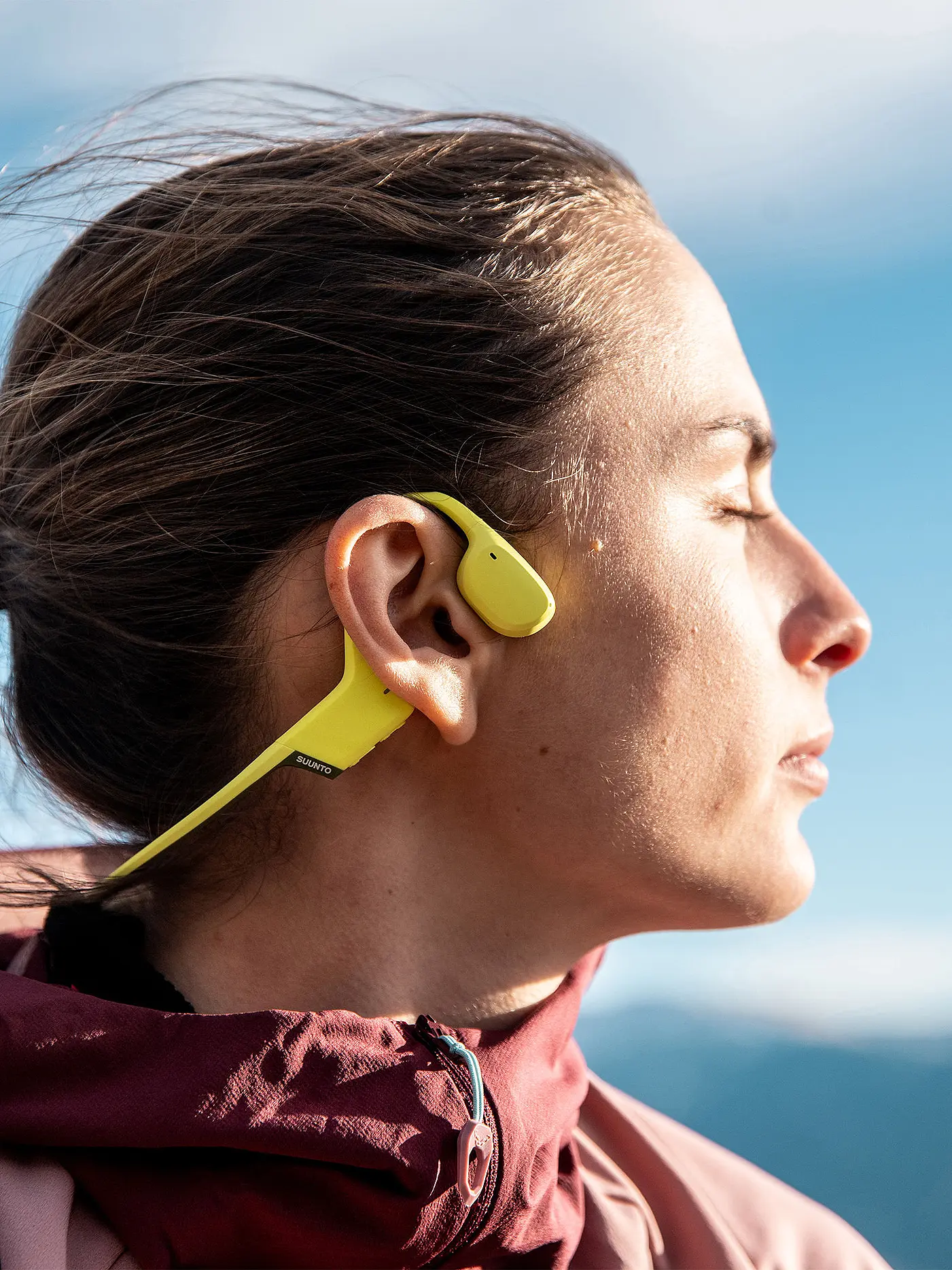 SUUNTO | Knochenschall-Kopfhörer Suunto Sonic Lime | 